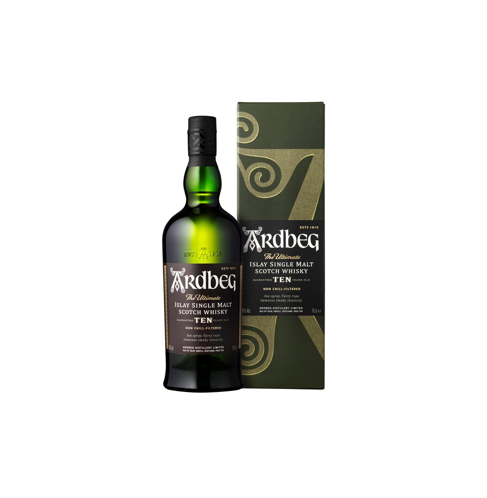ISLAY SINGLE MALT SCOTCH WHISKY ARDBEG 10yo 0.70 litri