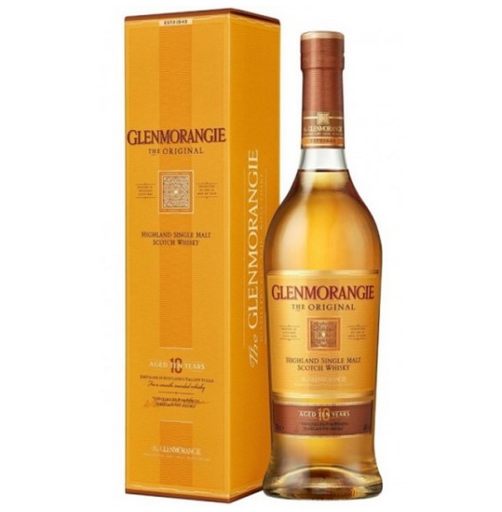 HIGHLAND SINGLE MALT SCOTCH WHISKY GLENMORANGIE 10yo  0.70 litri