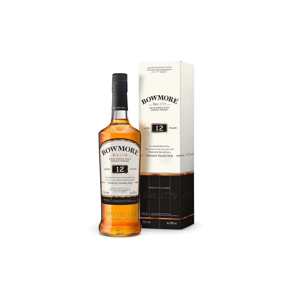 ISLAY SINGLE MALT WHISKY BOWMORE 12yo 0.70 litri
