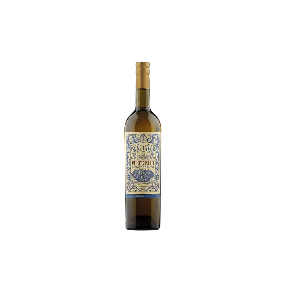 VERMOUTH MACCHIA MEDITERRANEO BIANCO 0.75 litri