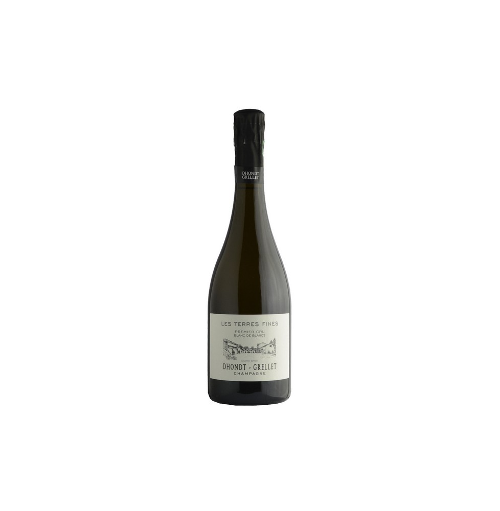 DHONDT-GRELLET CHAMPAGNE LES TERRES FINES EXTRA BRUT PREMIER CRU BLANC DE BLANC 0.75 litri