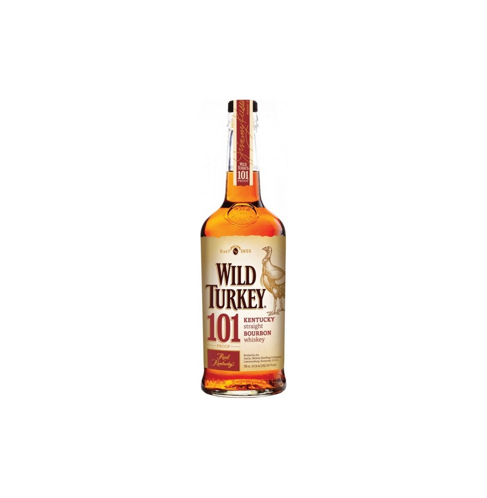 KENTUCKY STRAIGHT BOURBON WHISKEY WILD TURKEY 101 0.70 litri