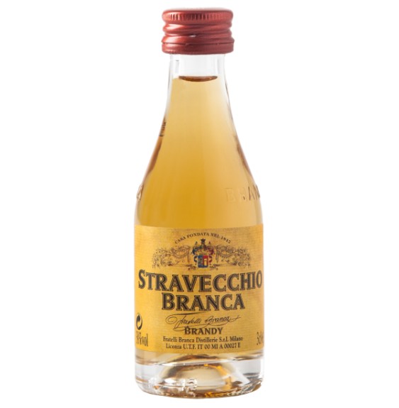 BRANDY STRAVECCHIO BRANCA 0.03 litri