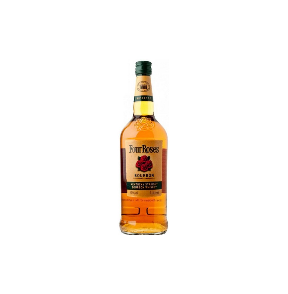 KENTUCKY STRAIGHT BOURBON WHISKY FOUR ROSES 1.00 litri