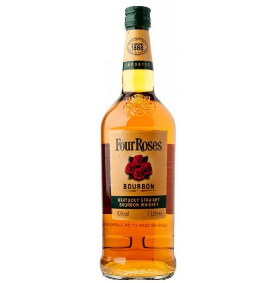 KENTUCKY STRAIGHT BOURBON WHISKY FOUR ROSES 1.00 litri