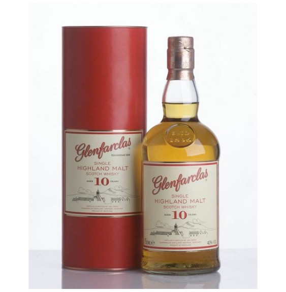 HIGHLAND SINGLE MALT SCOTCH WHISKY  GLENFARCLAS 10yo 0.70 litri