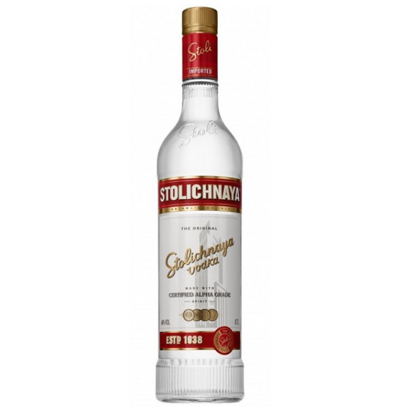 VODKA STOLICHNAYA RED PREMIUM 1.00 litri