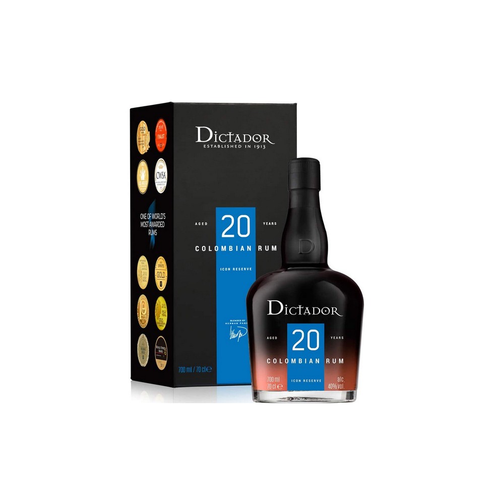 RUM DICTADOR 20yo 0.70 litri