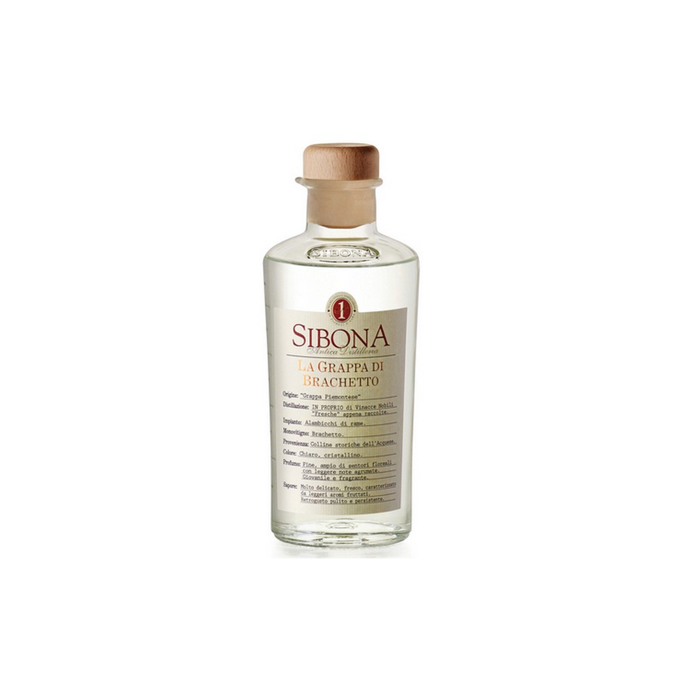 SIBONA GRAPPA BRACHETTO 0.50 litri