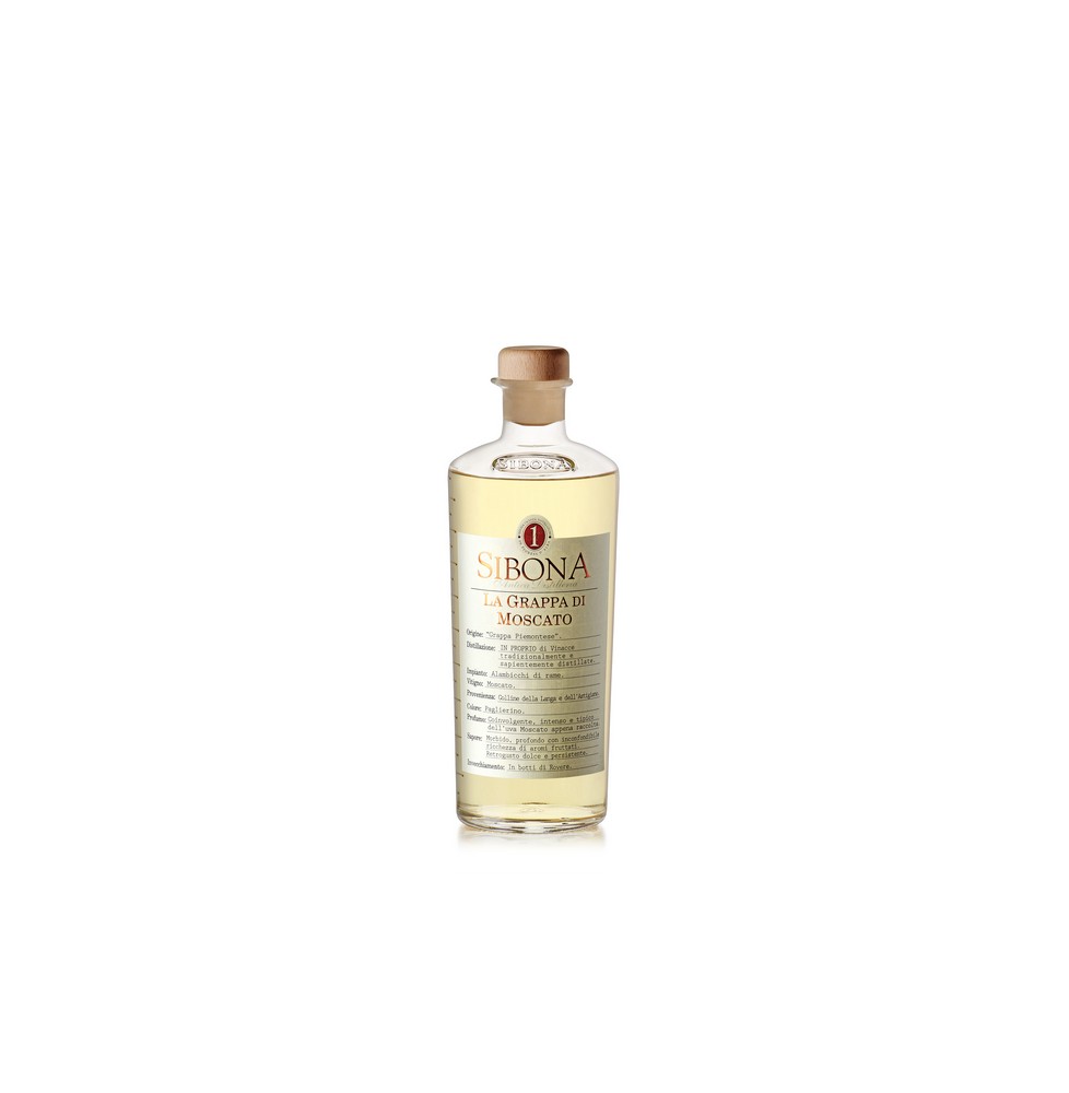SIBONA GRAPPA MOSCATO 1.00 litri