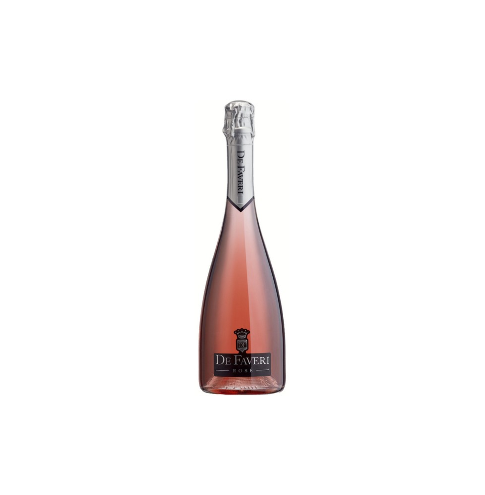 DE FAVERI SPUMANTE ROSATO EXTRA DRY  0.75 litri
