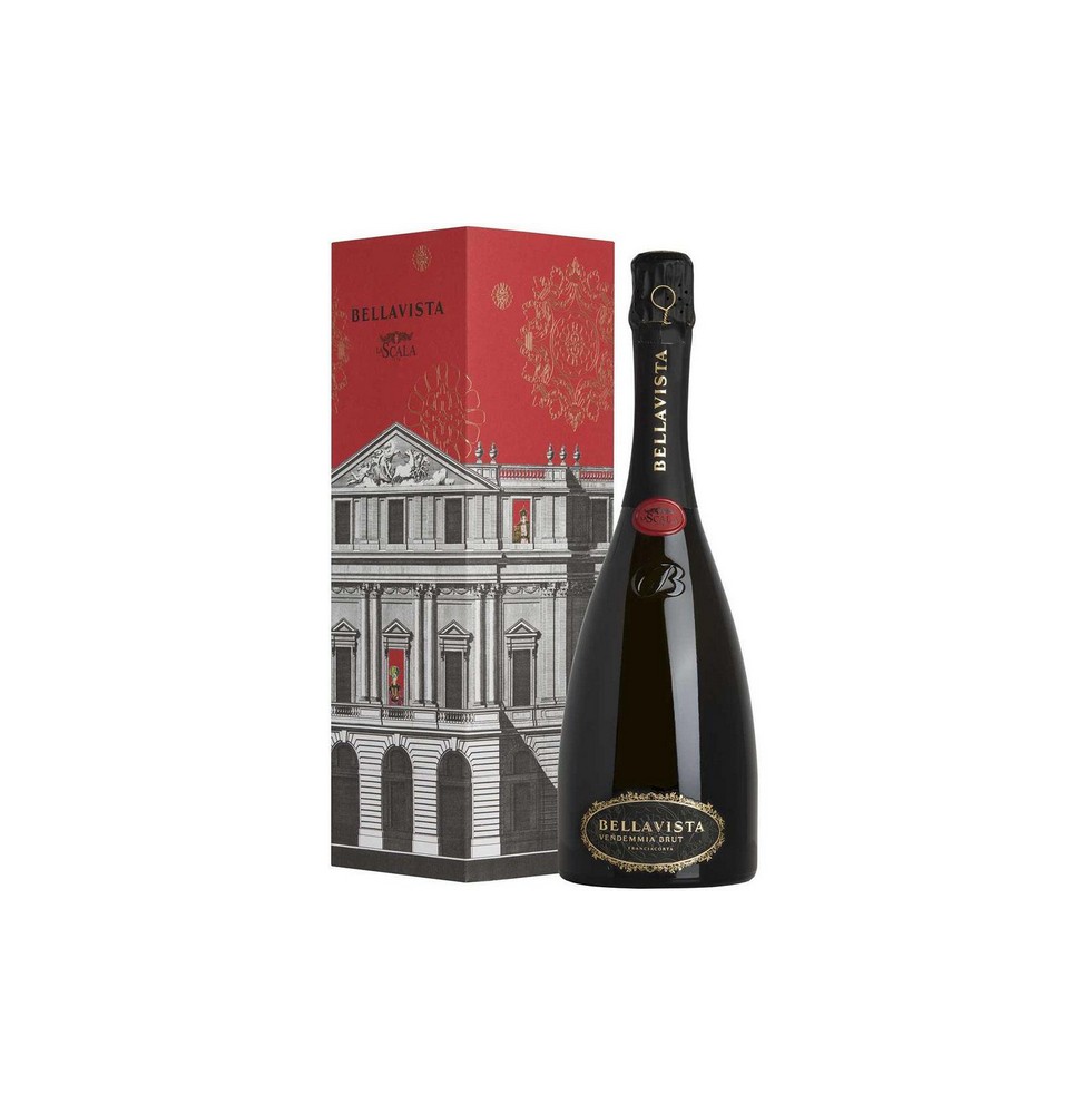BELLAVISTA FRANCIACORTA TEATRO ALLA SCALA BRUT ASTUCCIO 0.75 litri
