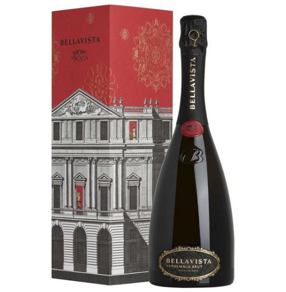 BELLAVISTA FRANCIACORTA TEATRO ALLA SCALA BRUT ASTUCCIO 0.75 litri