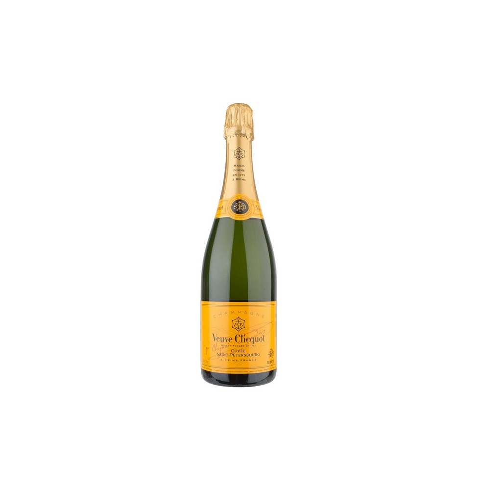 VEUVE CLICQUOT CHAMPAGNE BRUT CUVEE SAINT-PETERSBOURG  0.75 litri