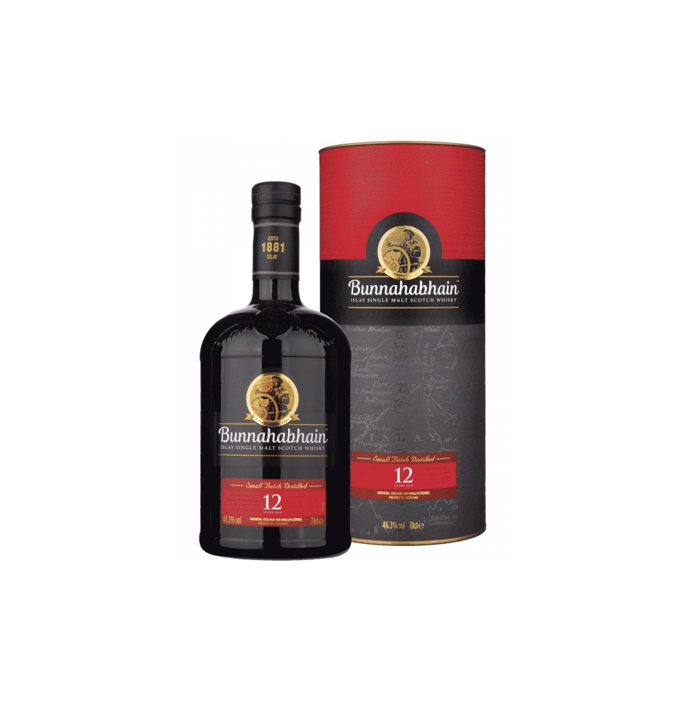 ISLAY SINGLE MALT WHISKY BUNNAHABHAIN 12yo 0.70 litri