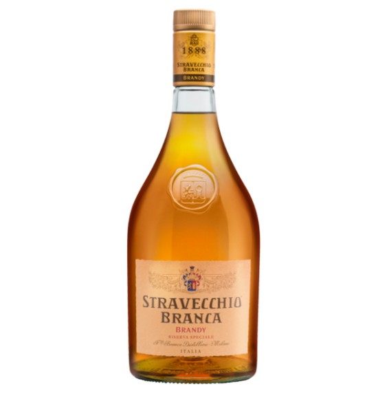 BRANDY STRAVECCHIO BRANCA 1.00 litri