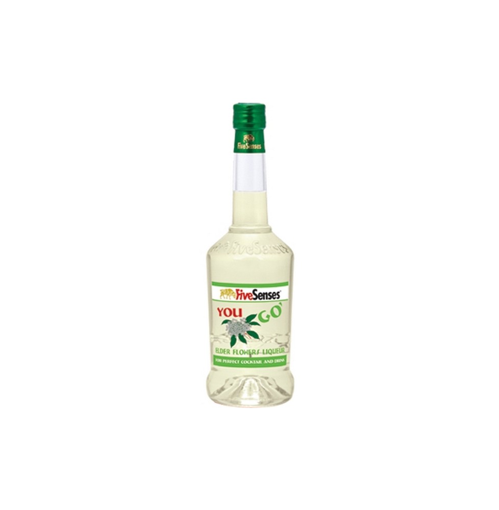 ELDER FLOWER LIQUEUR FIVE SENSES  0.70 litri