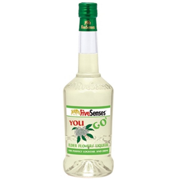 ELDER FLOWER LIQUEUR FIVE SENSES  0.70 litri