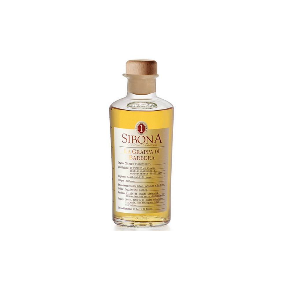 SIBONA GRAPPA BARBERA 0.50 litri