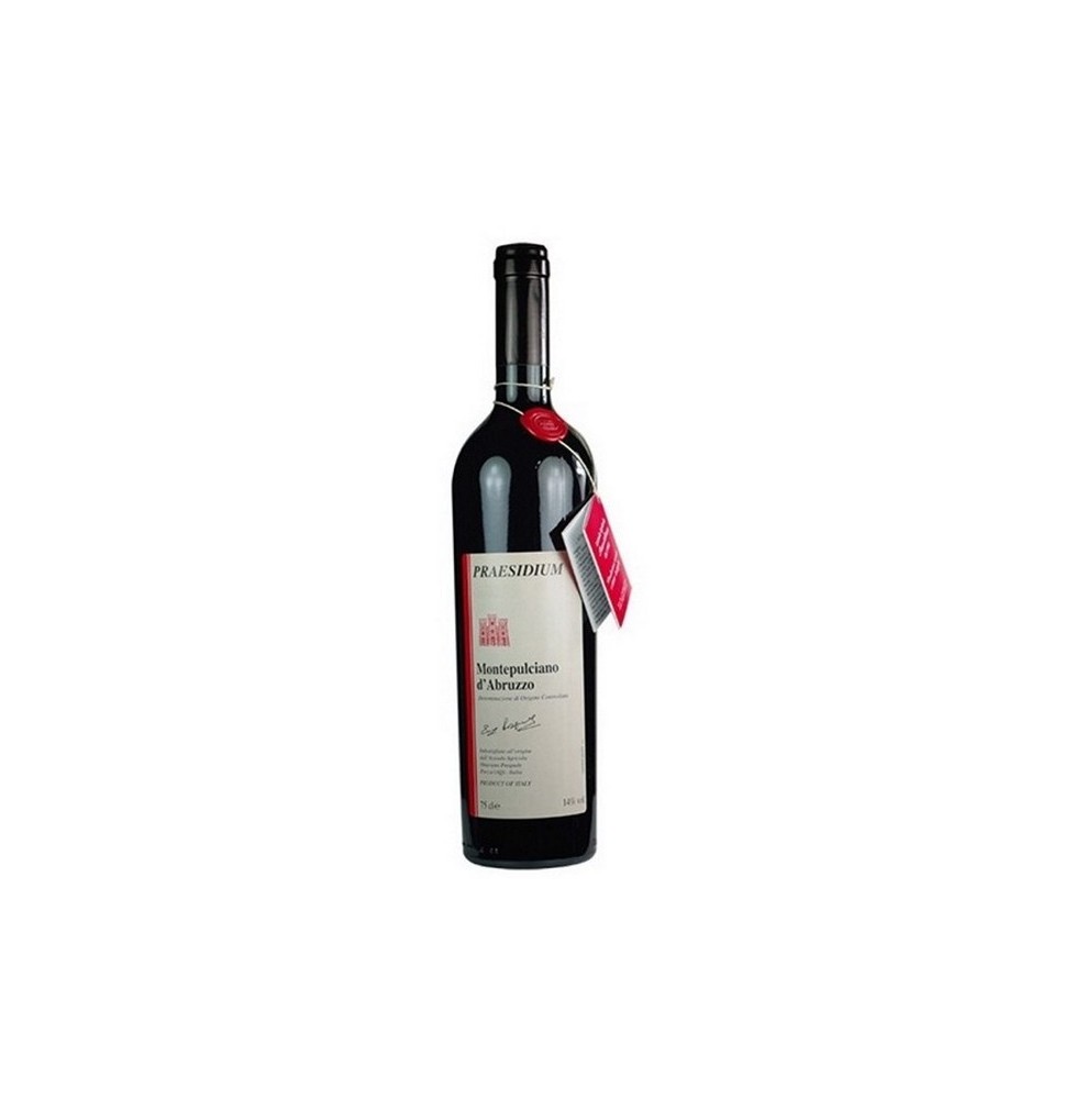 PRAESIDIUM MONTEPULCIANO D'ABRUZZO RISERVA 0.75 litri