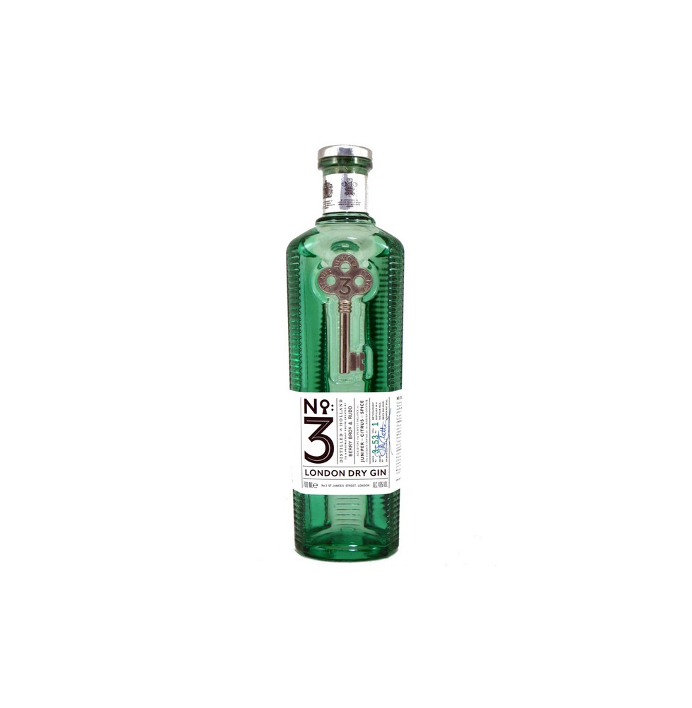 GIN NR. 3 LONDON DRY 0.70 litri