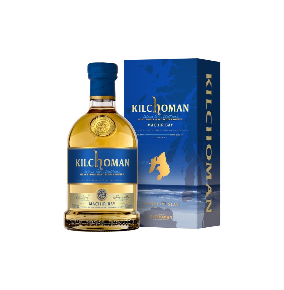 ISLAY SINGLE MALT SCOTCH WHISKY KILCHOMAN MACHIR BAY 0.70 litri