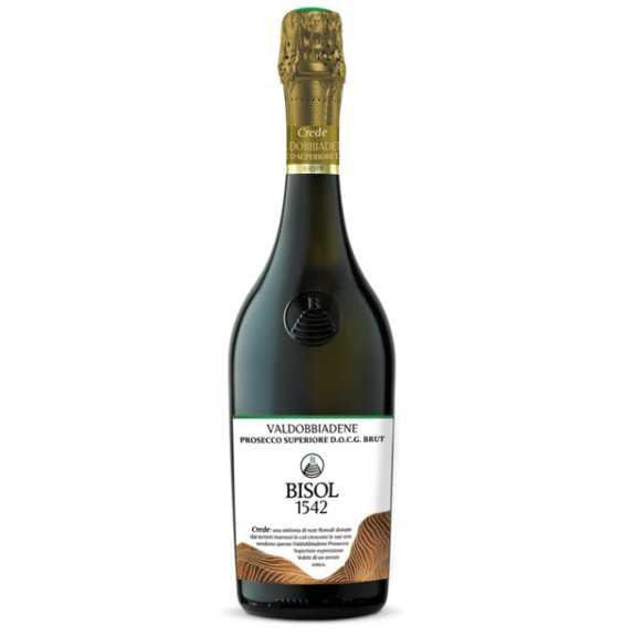 BISOL VALDOBBIADENE SUPERIORE CREDE BRUT 0.75 litri