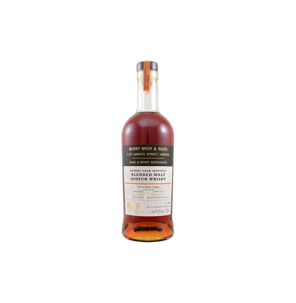 BLENDED MALT SCOTCH WHISKY BERRY BROS & RUDD SHERRYCASK 0.70 litri