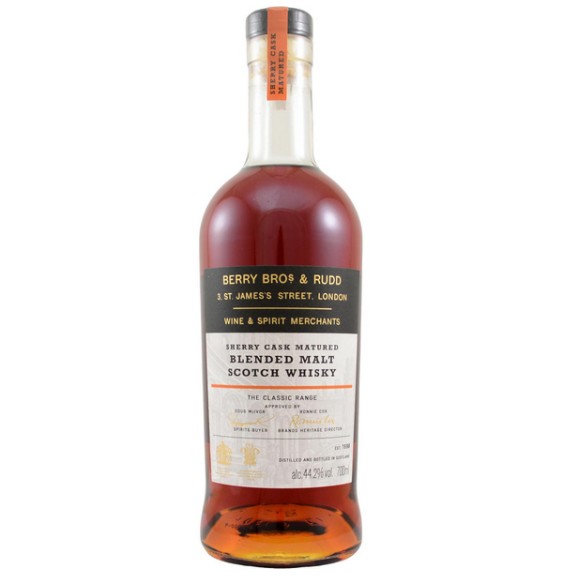 BLENDED MALT SCOTCH WHISKY BERRY BROS & RUDD SHERRYCASK 0.70 litri