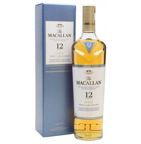 SINGLE MALT HIGHLAND SCOTCH WHISKY  MACALLAN  12yo FINE OAK 0.70 litri