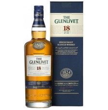 SINGLE MALT SCOTCH WHISKY GLENLIVET 18yo 0.70 litri