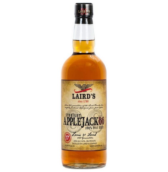 APPLE BRANDY LAIRD'S & COMPANY APPLEJACK STRAIGHT 86 PROOF 0.70 litri