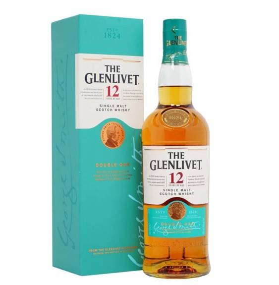 SINGLE MALT SCOTCH WHISKY GLENLIVET 12yo 0.70 litri