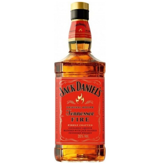 TENNESSEE  WHISKY JACK DANIEL'S FIRE CINNAMON 1.00 litri