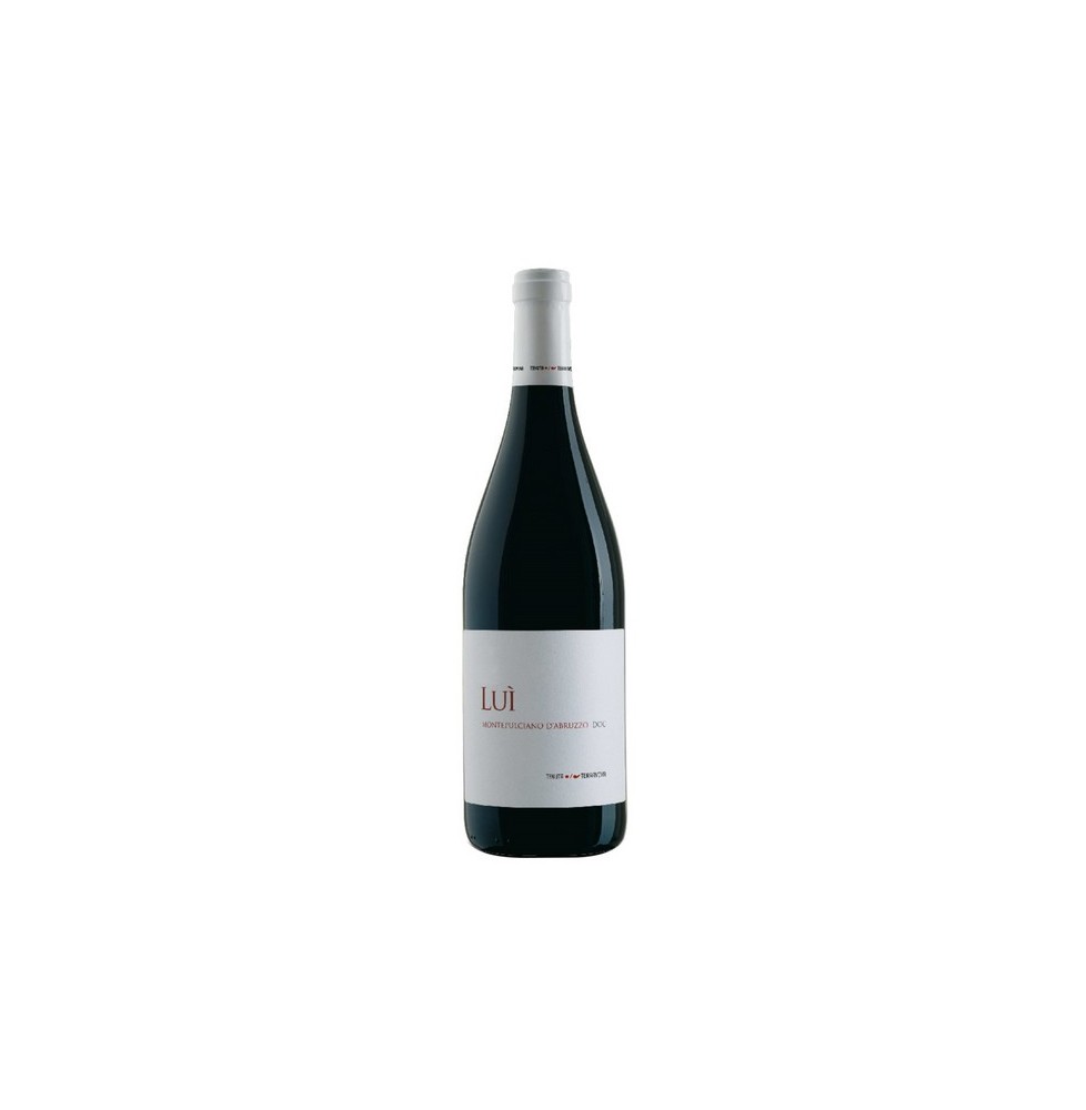 TERRAVIVA  COLLINE TERAMANE MONTEPULCIANO D'ABRUZZO LUI' 0.75 litri