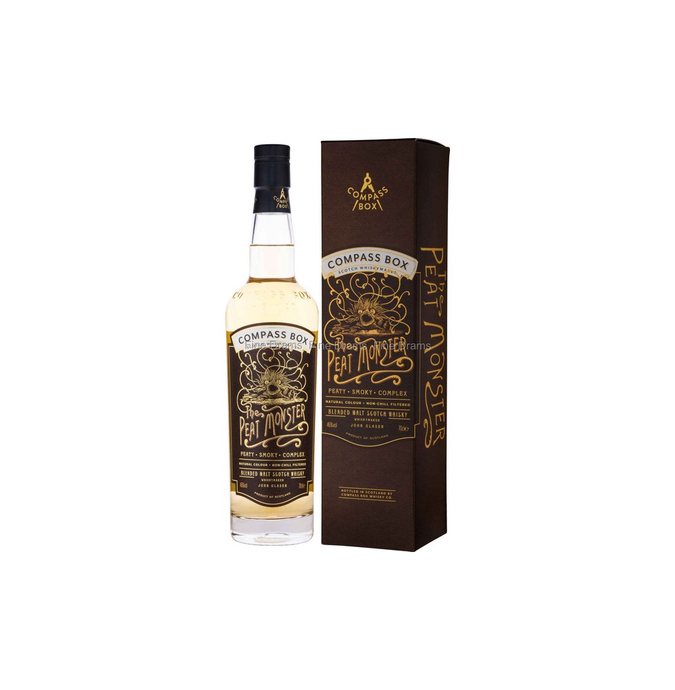 BLENDED MALT SCOTCH WHISKY COMPASS BOX THE PEAT MONSTER 0.70 litri