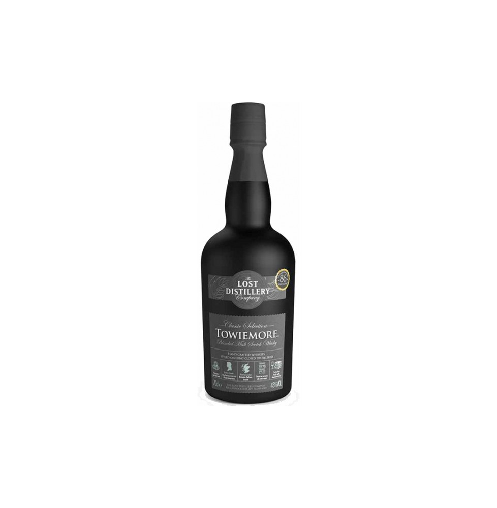 BLENDED MALT SCOTCH WHISKY LOST DISTILLERY TOWIERMORE  0.70 litri