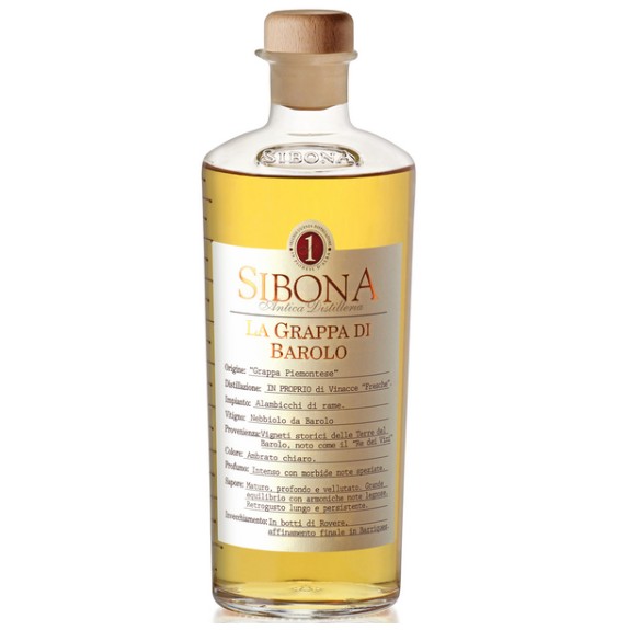 SIBONA GRAPPA BAROLO GRADUATA 1.00 litri