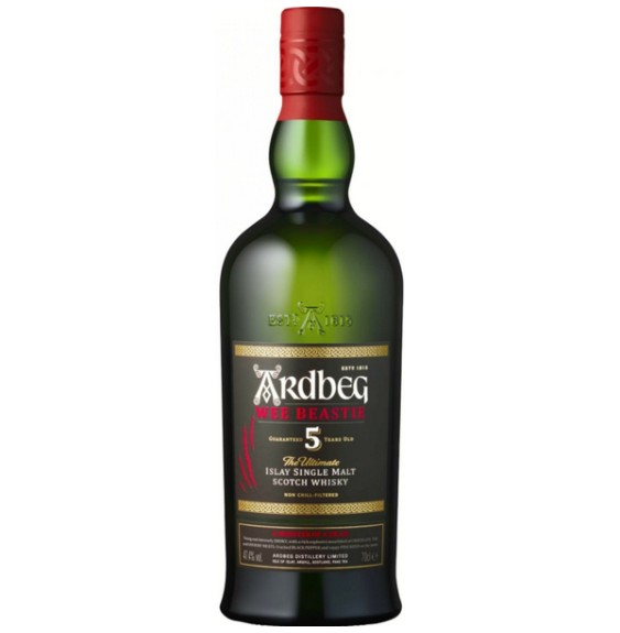 ISLAY SINGLE MALT SCOTCH WHISKY  ARDBEG WEEBEASTIE 5yo 0.70 litri