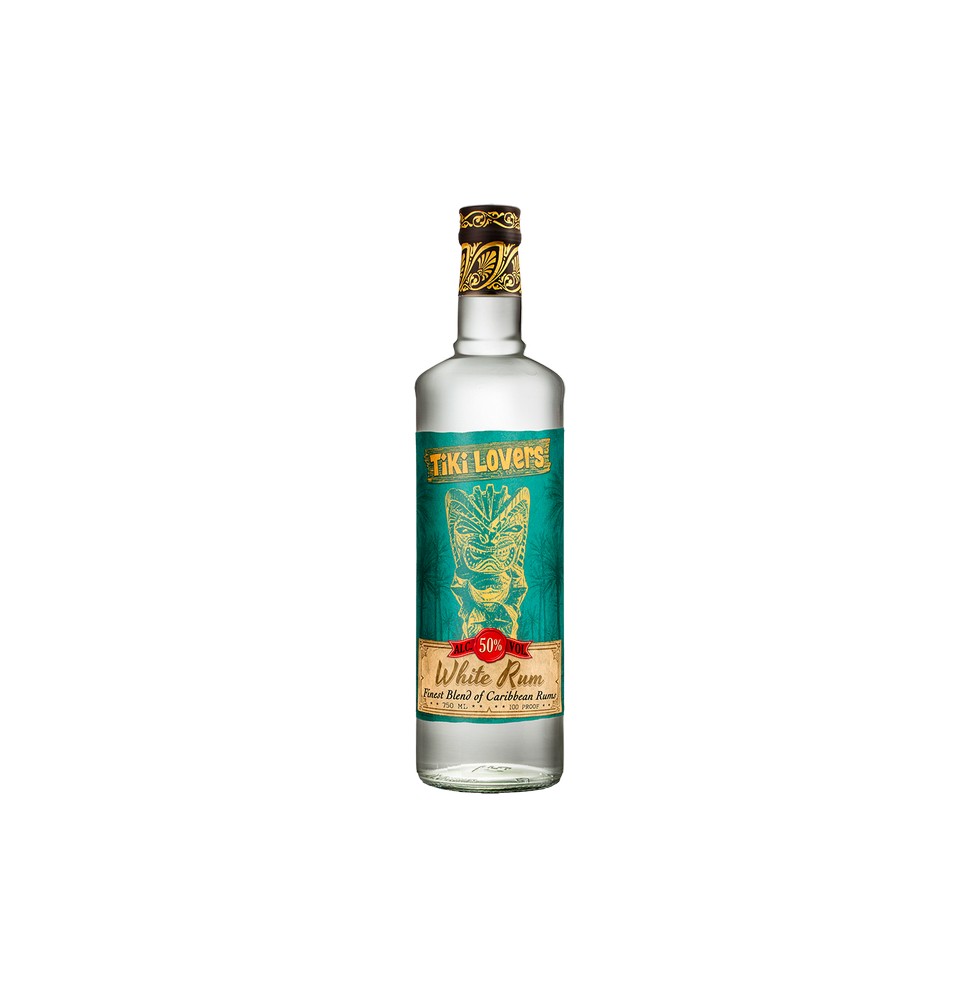 TIKI LOVERS RUM WHITE  0.70 litri