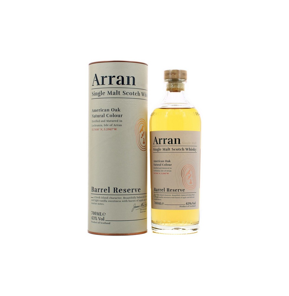 SINGLE MALT SCOTCH WHISKY ARRAN BARREL RESERVE 0.70 litri