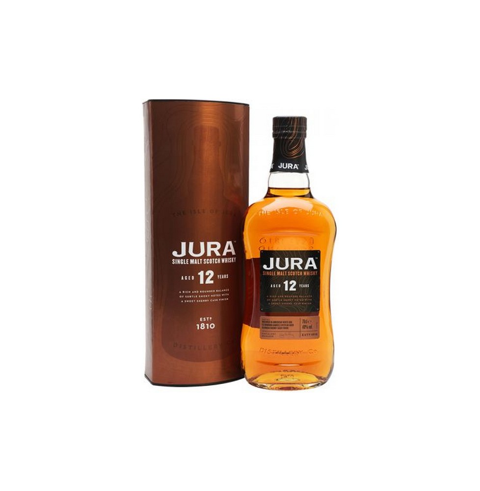 SINGLE MALT SCOTCH WHISKY JURA 12Y 0.70 litri