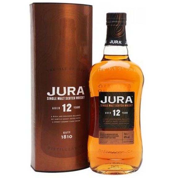 SINGLE MALT SCOTCH WHISKY JURA 12Y 0.70 litri