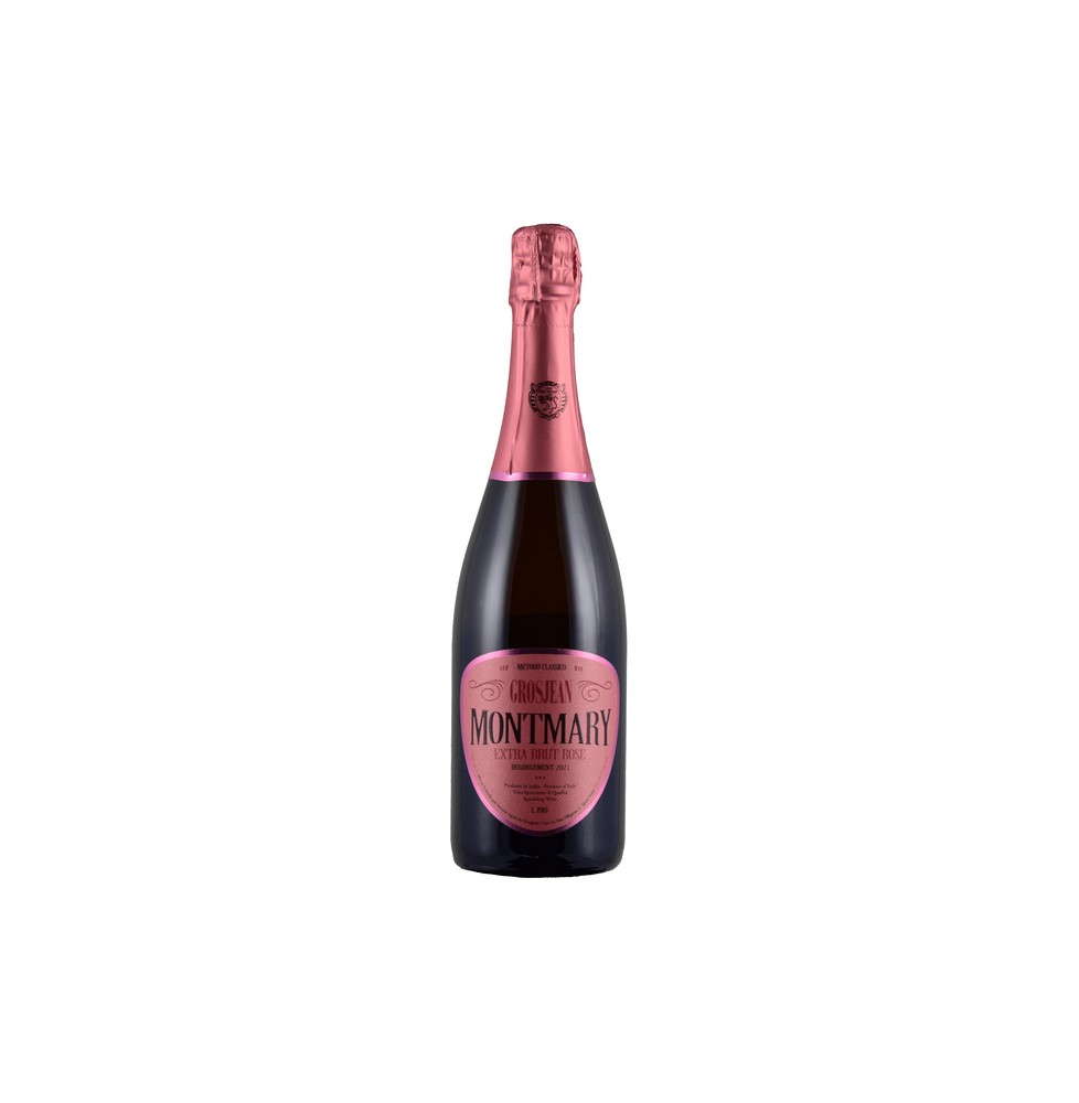GROSJEAN MONTMARY EXTRA BRUT ROSE' 0.75 litri