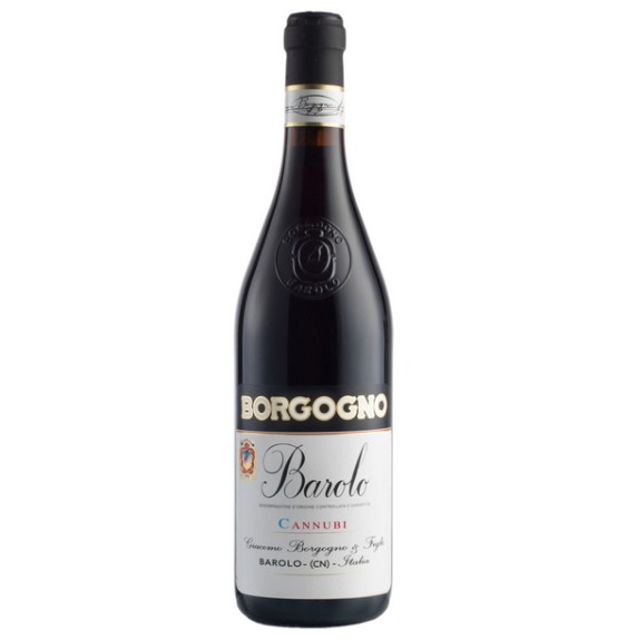 BORGOGNO BAROLO CANNUBI  0.75 litri