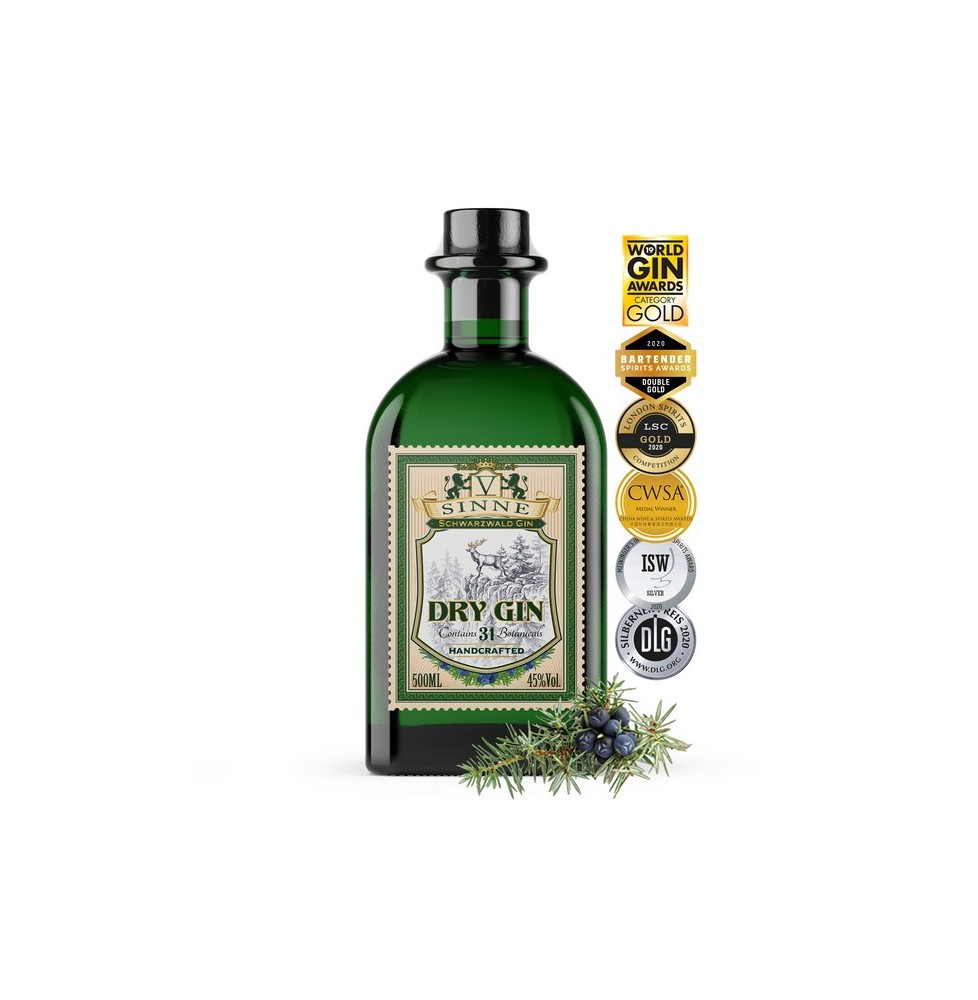 GIN V-SINNE BLACK FOREST 0.50 litri