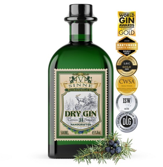 GIN V-SINNE BLACK FOREST 0.50 litri