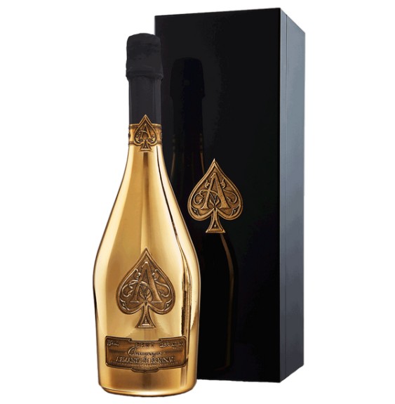 ARMAND DE BRIGNAC CHAMPAGNE BRUT GOLD CASSETTA LEGNO 0.75 litri