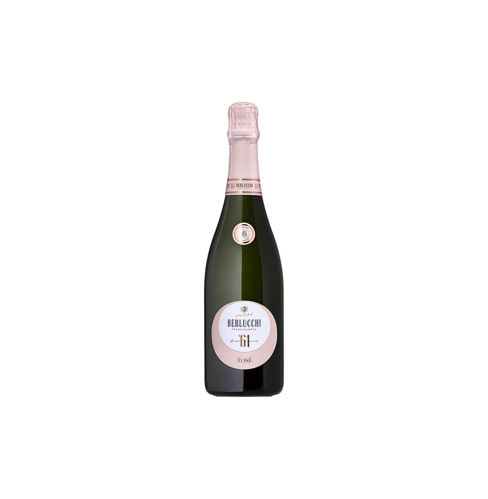 BERLUCCHI 61 FRANCIACORTA BRUT ROSE' 0.75 litri