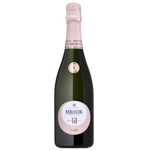 BERLUCCHI 61 FRANCIACORTA BRUT ROSE' 0.75 litri